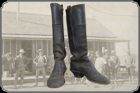 1870's work boot replicas|old cowboy boots history.